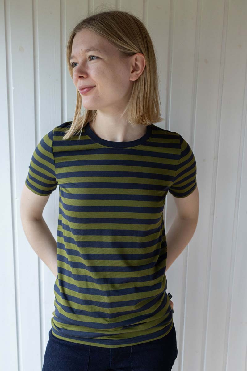 Klassisk kortærmet t-shirt til kvinder.