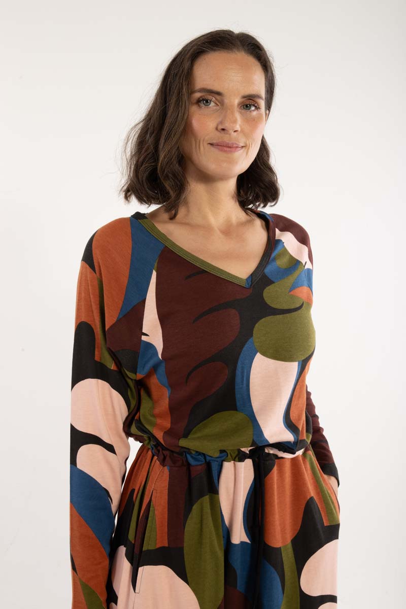 Danouioui Interlock Dress Black TROPS