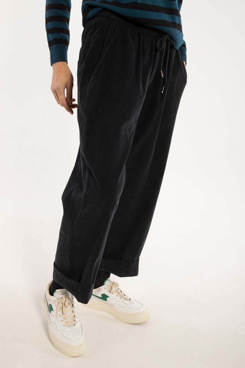 Danefunt Cord Pants Black