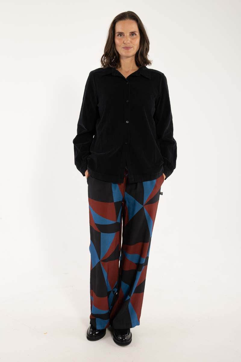 Danerosemary Cord Shirt Black