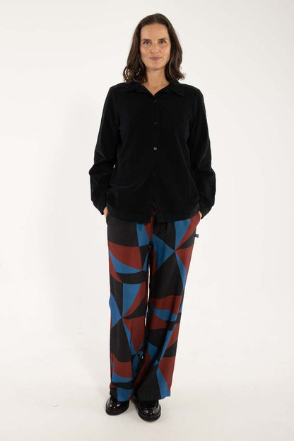Danerosemary Cord Shirt Black
