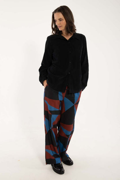 Danerosemary Cord Shirt Black