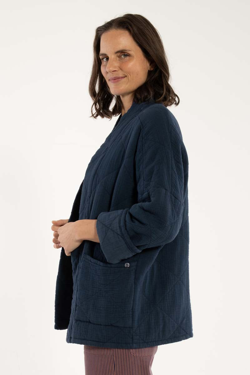 Danekatrin Quilt Jacket Dk Navy