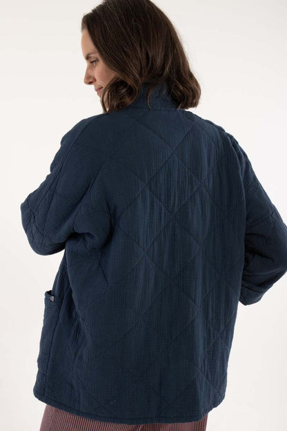 Danekatrin Quilt Jacket Dk Navy