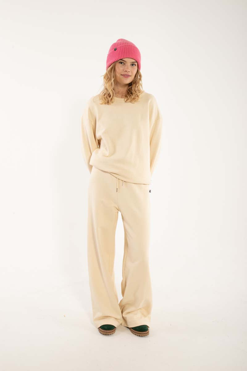 Danepoppy Moleton Sweat Light Beige