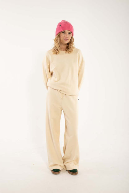 Danepoppy Moleton Sweat Light Beige