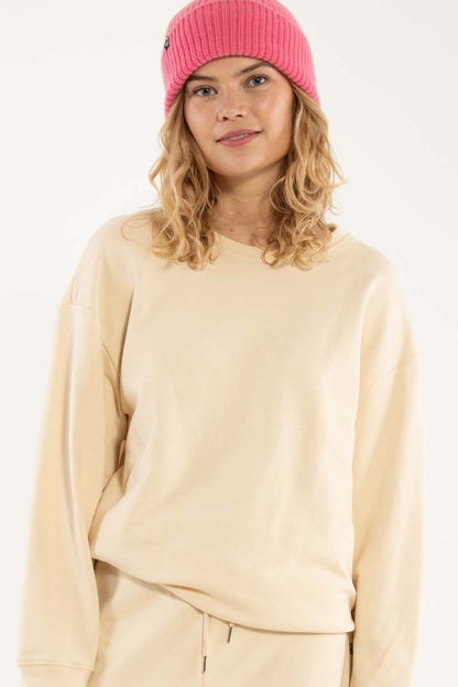 Danepoppy Moleton Sweat Light Beige