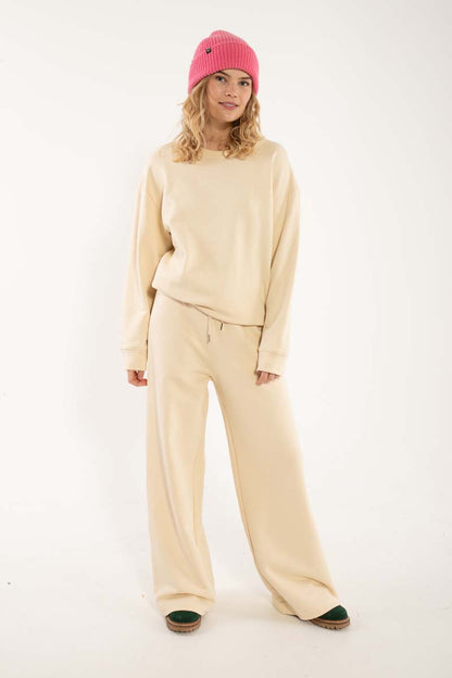 Danepoppy Moleton Sweat Light Beige