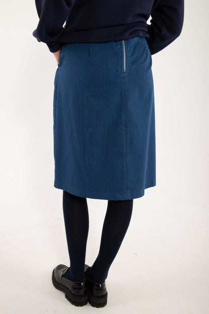 Danekage Stretch-Canvas-Rock Warmes Blau/Dunkelblau