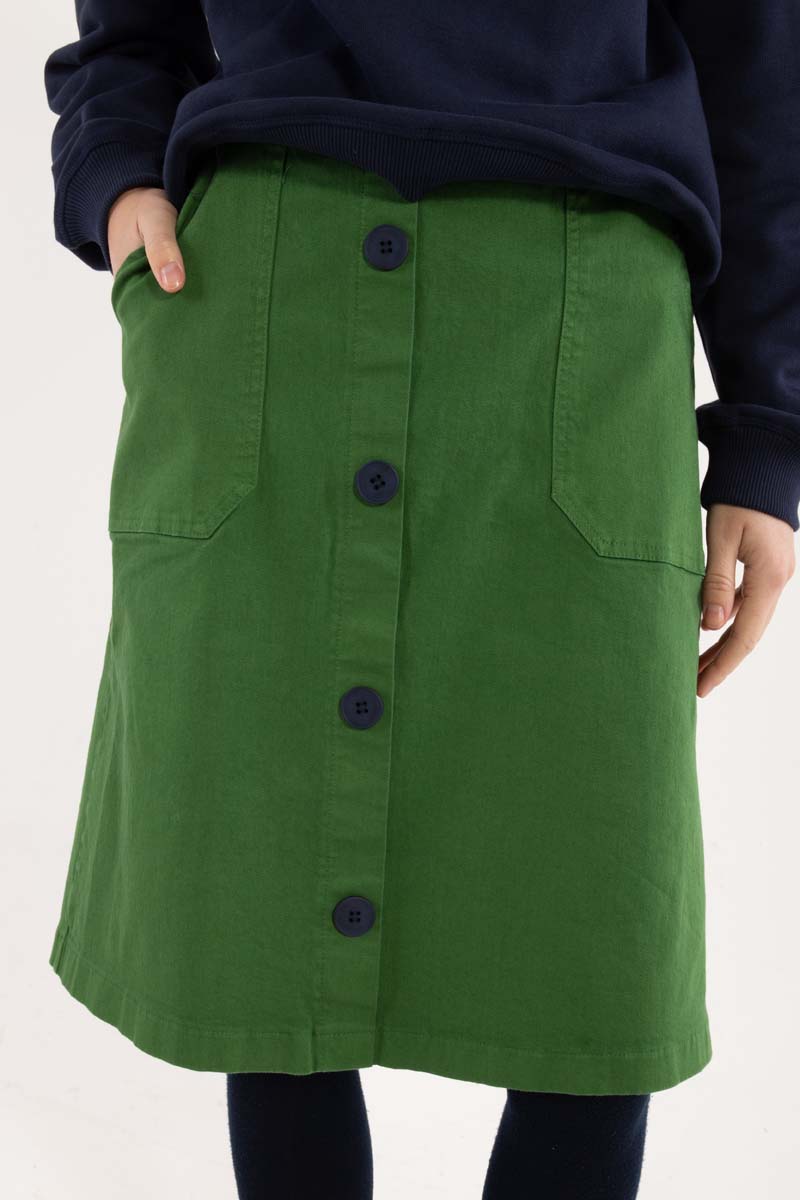 Danekage Stretch Canvas Rock Moosgrün