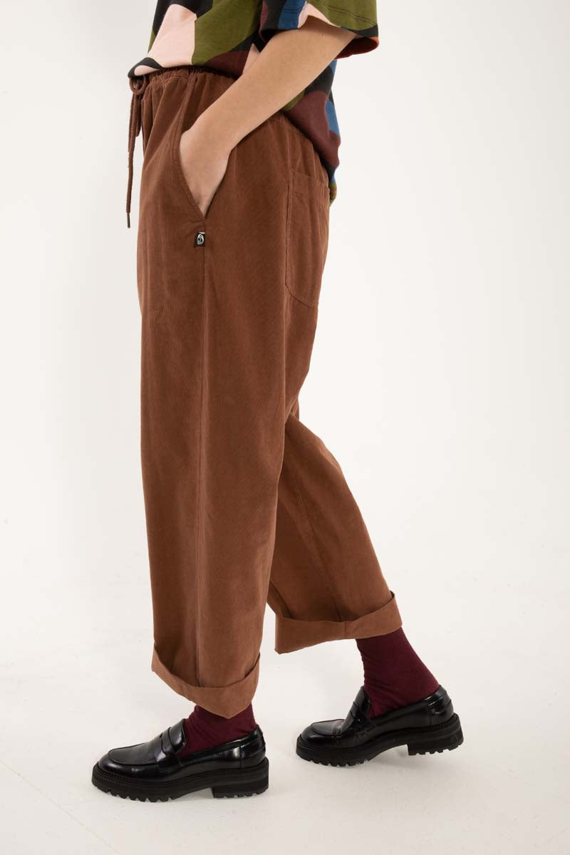 Danefunt Cord Pants Brown