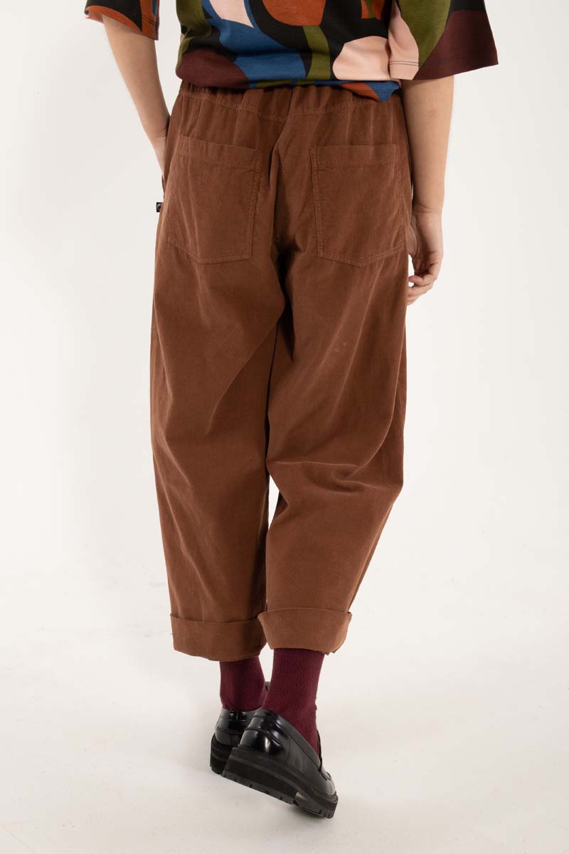 Danefunt Cord Pants Brown