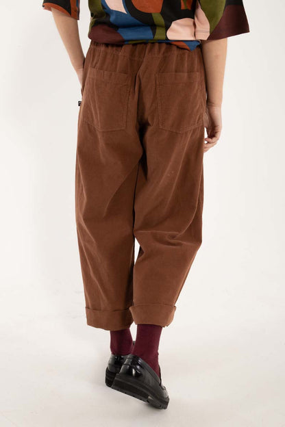 Danefunt Cord Pants Brown