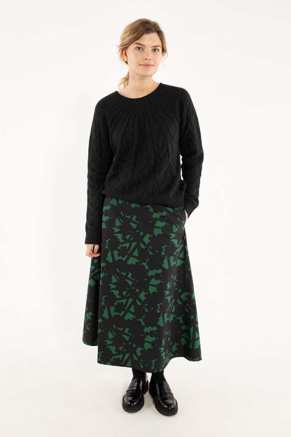 Danecable Knit Wool Sweater Black