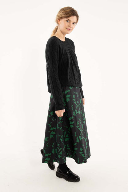 Danecable Knit Wool Sweater Black