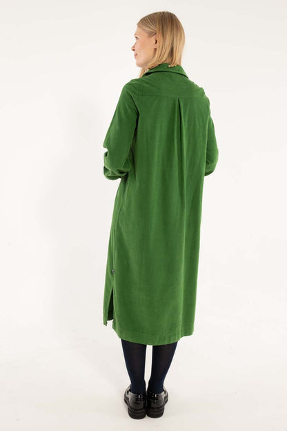 Danepippi Cord Dress Moss Green