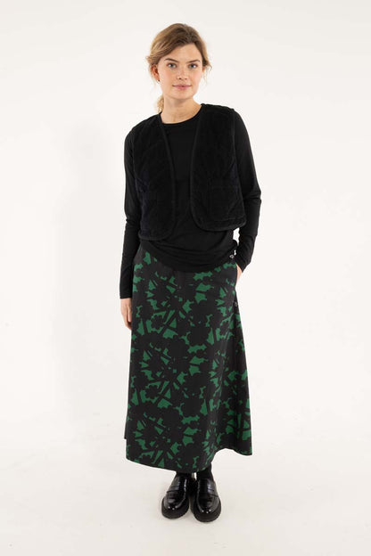 Danebrava Poplin Skirt Dk Pine BRAMBLE