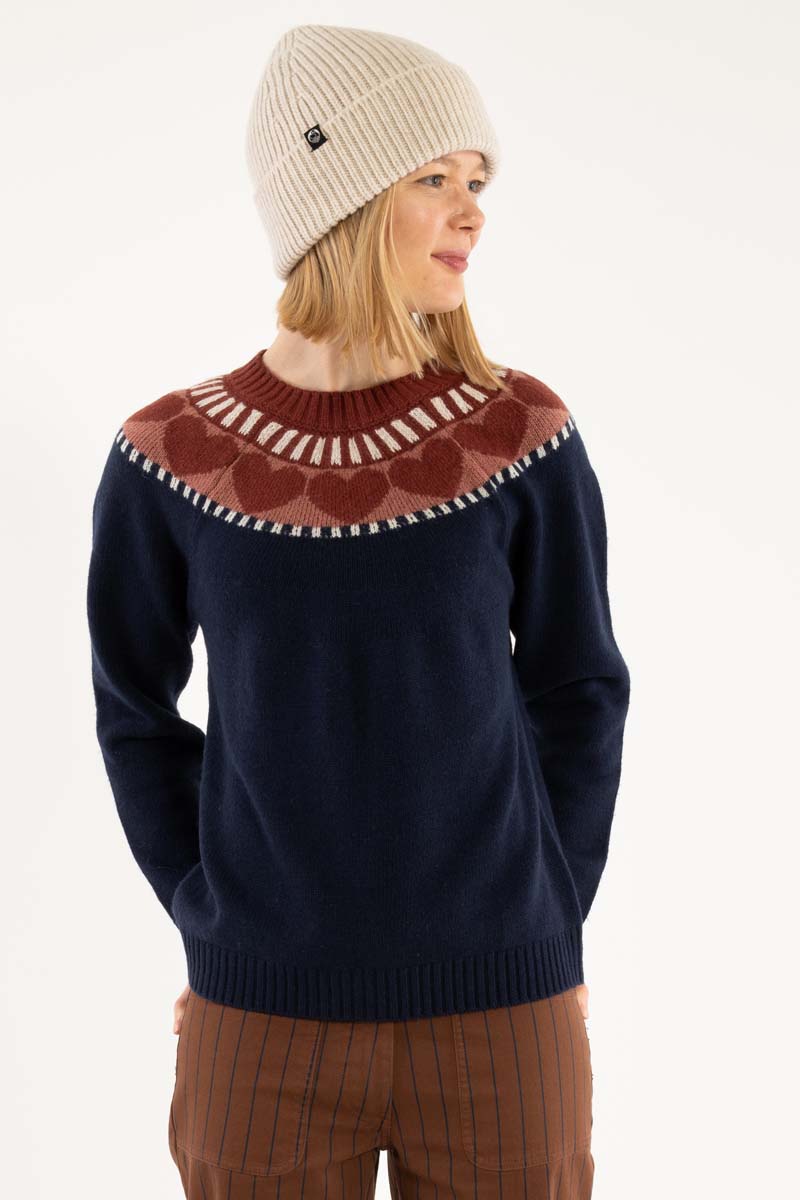 Daneglamping Wool Sweater Dk Navy