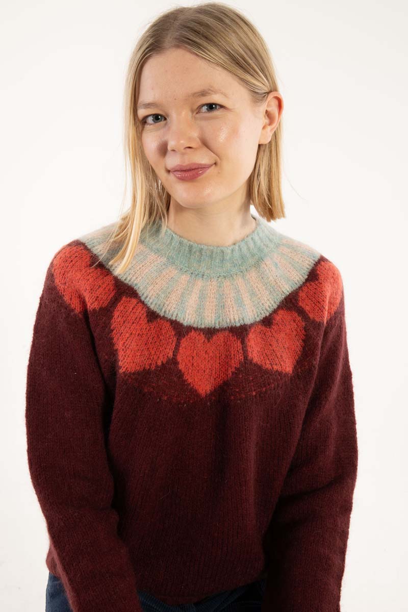 Daneherbal Alpaca Jaquard Sweater Multi