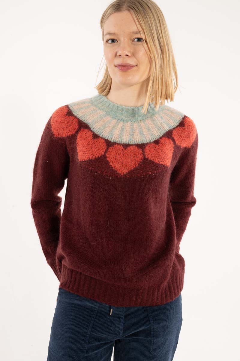 Daneherbal Alpaca Jaquard Sweater Multi