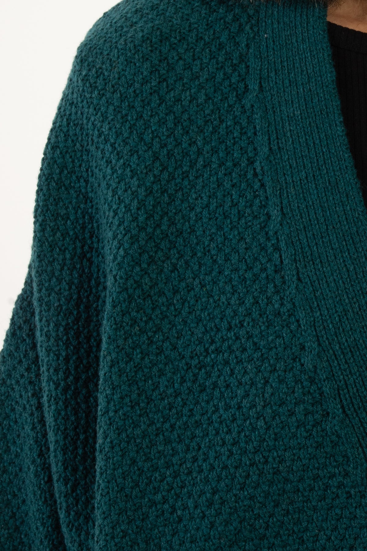 Danelotte Wool Cardigan Dk Slate