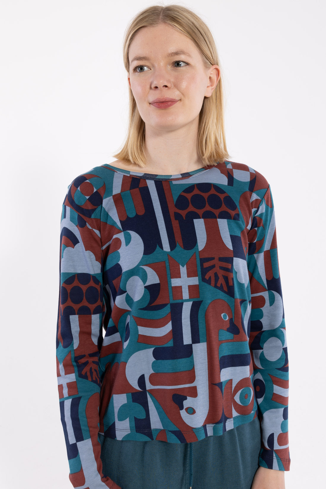 Danelotte Interlock Tee Dk Navy PEAK EXPERIENCE