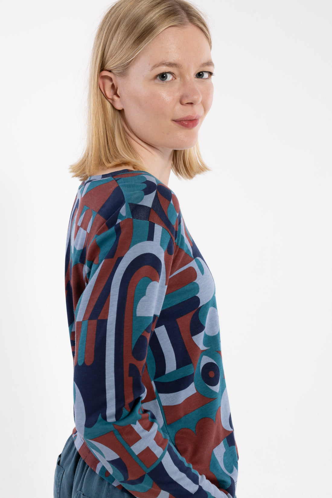 Danelotte Interlock Tee Dk Navy PEAK EXPERIENCE