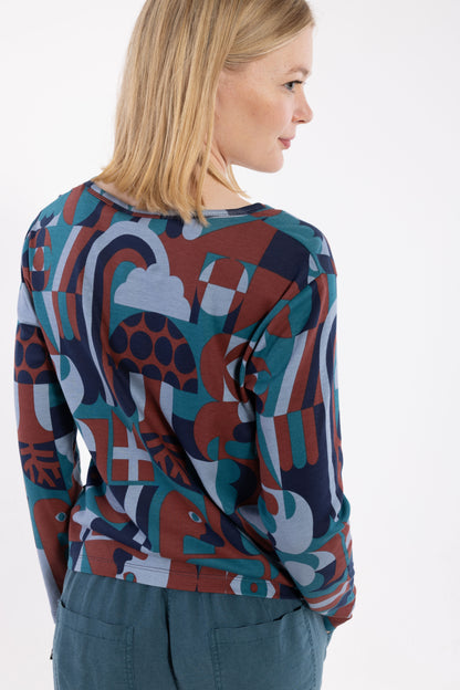 Danelotte Interlock Tee Dk Navy PEAK EXPERIENCE