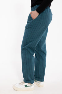Daneholm Stretch Canvas Hose Dunkelschiefer/Dunkelblau