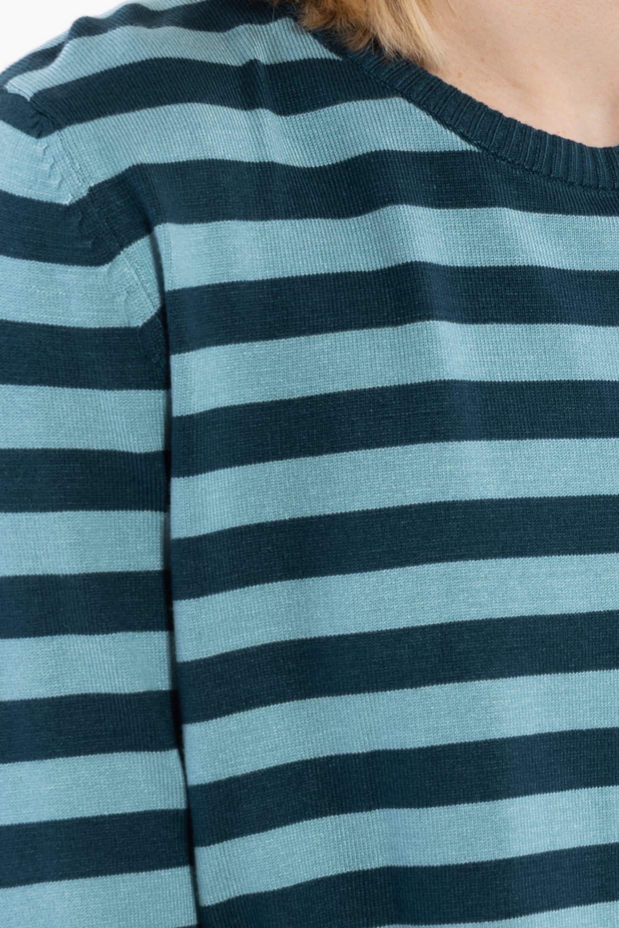 Danedinner Viscose Sweater Dk Slate/Grey Duck