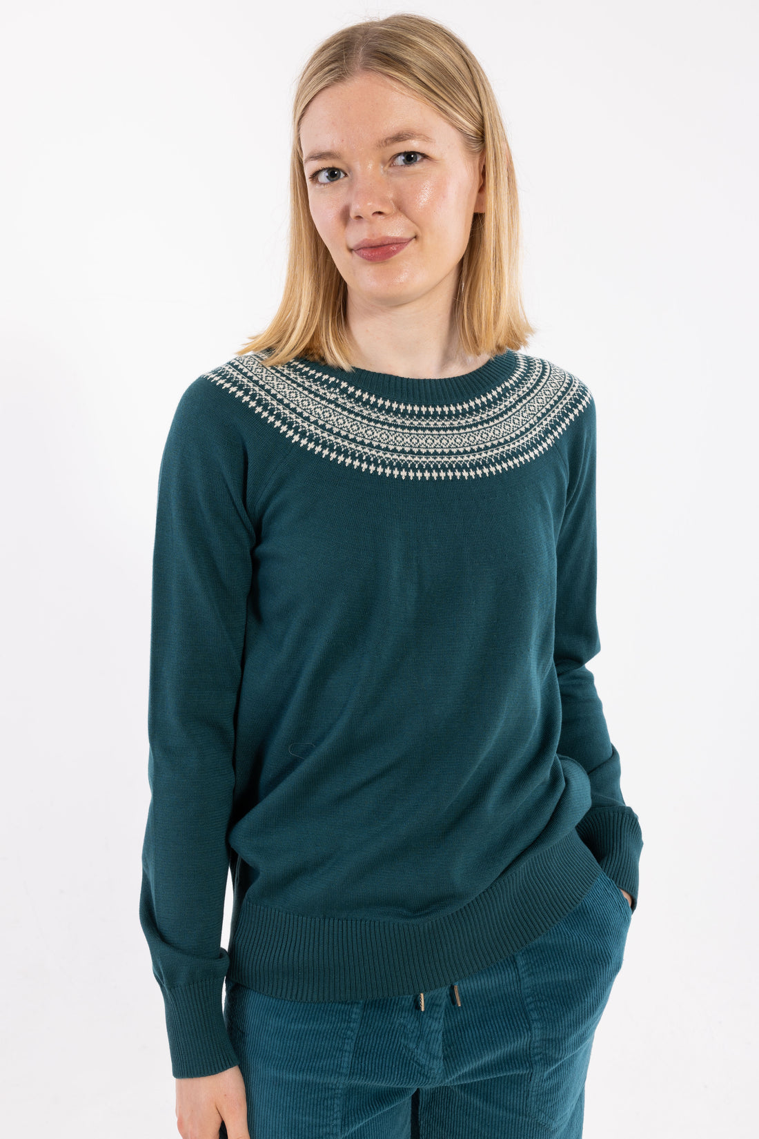Danebright Lights Cotton Sweater Dk Slate