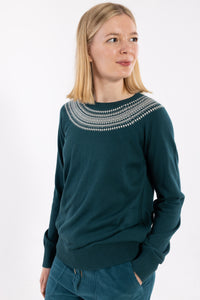Danebright Lights Cotton Sweater Dk Slate