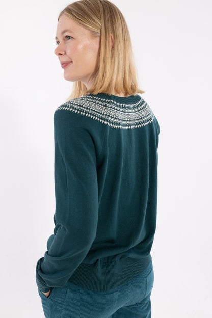 Danebright Lights Cotton Sweater Dk Slate