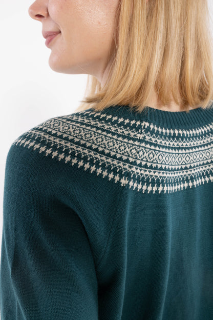 Danebright Lights Cotton Sweater Dk Slate