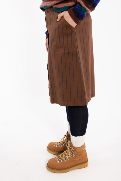 Danekage Stretch-Canvas-Rock Braun/Dunkelblau