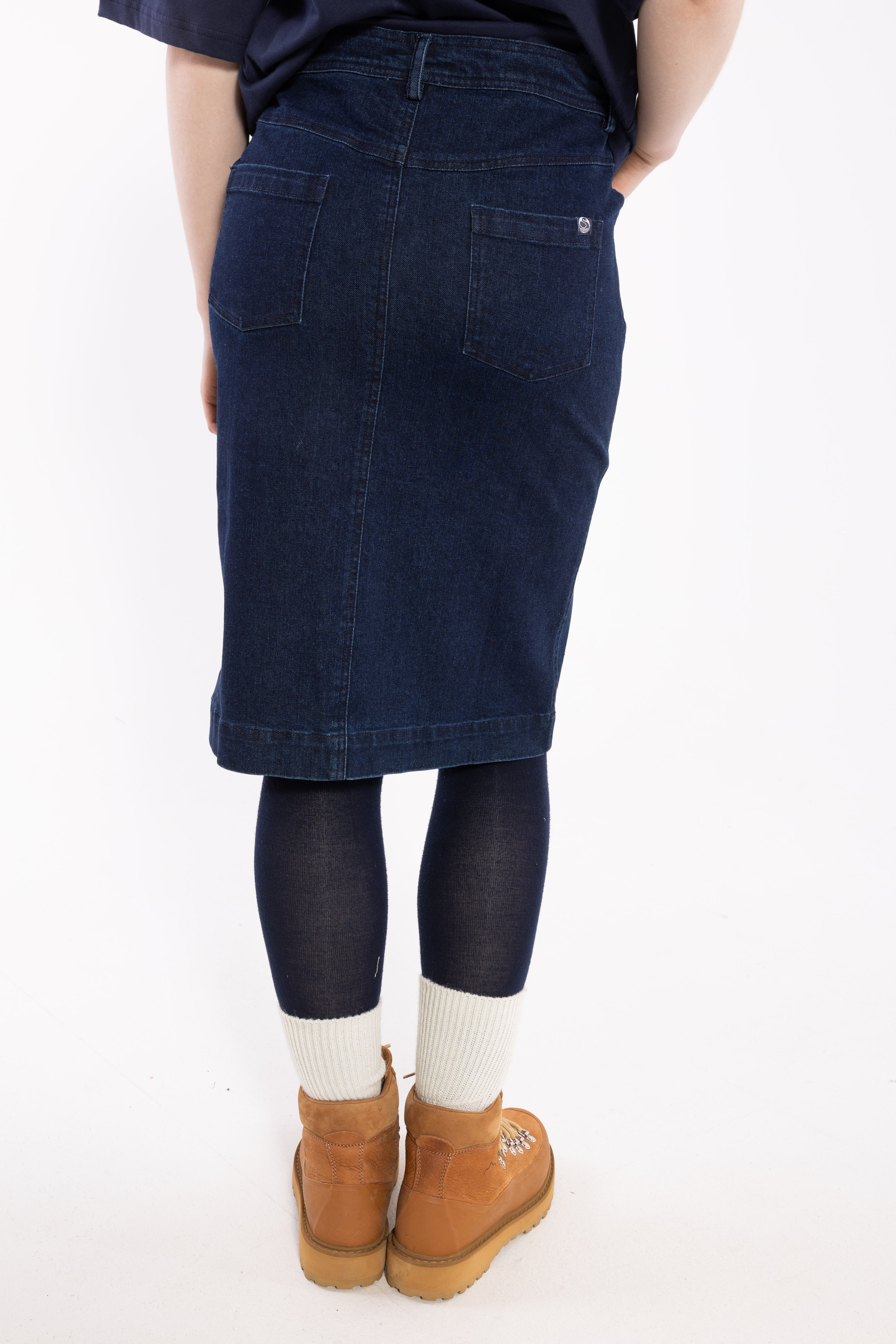 Danegroupie Denim Stretch Skirt Denim