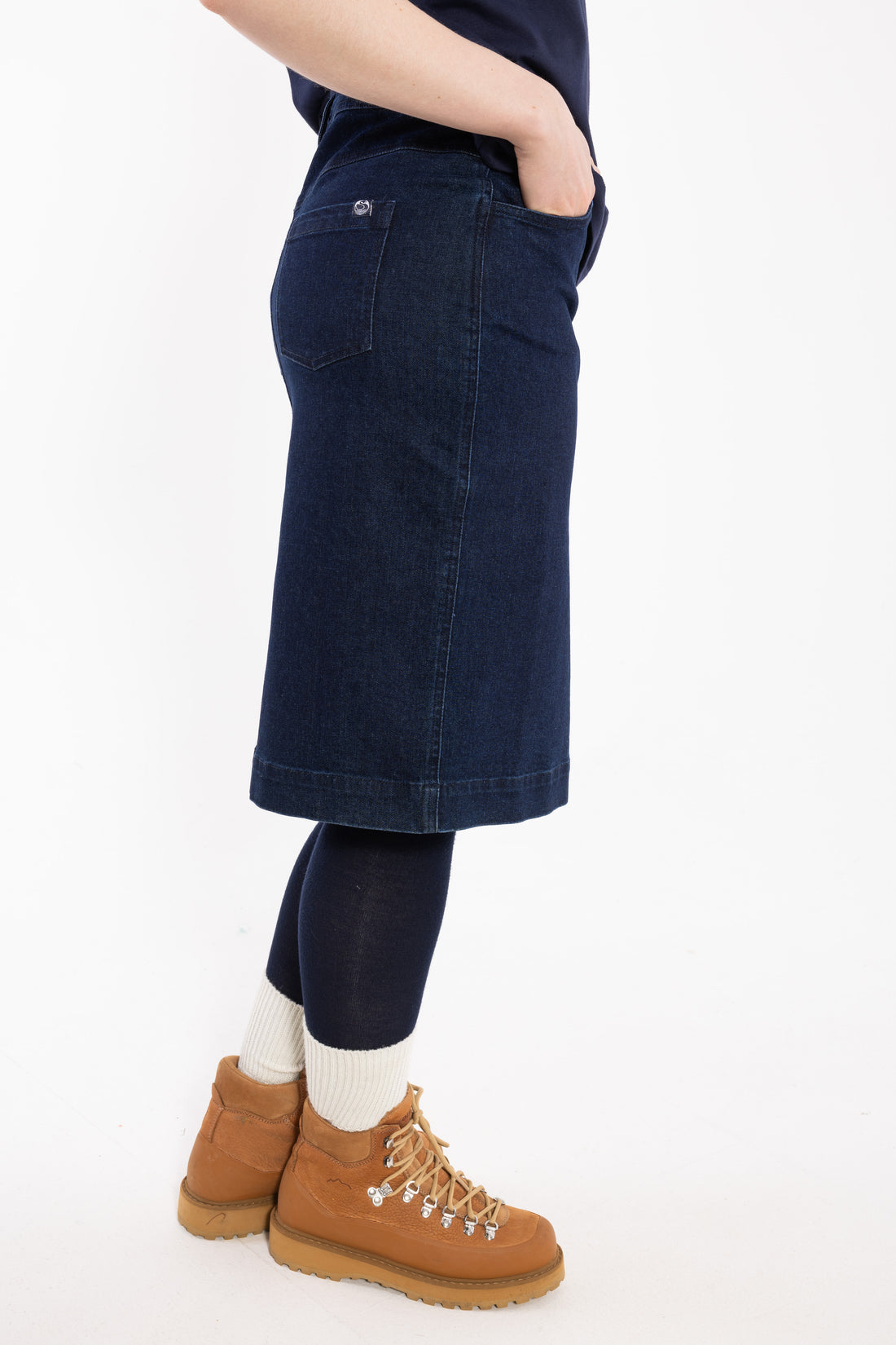 Danegroupie Denim Stretch Skirt Denim