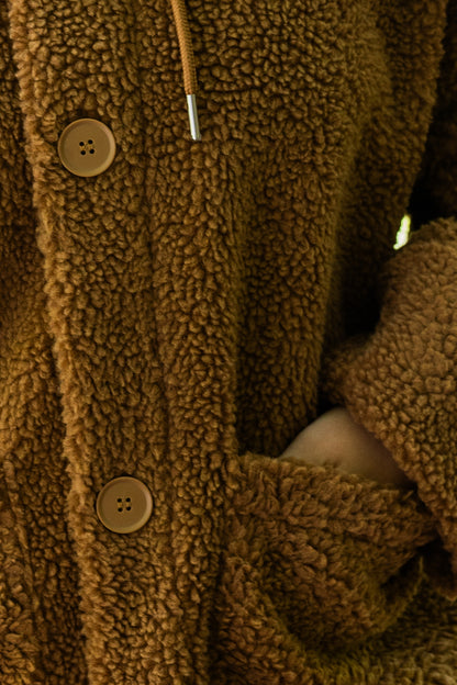 Danewillow Fleece Jacket Tobacco
