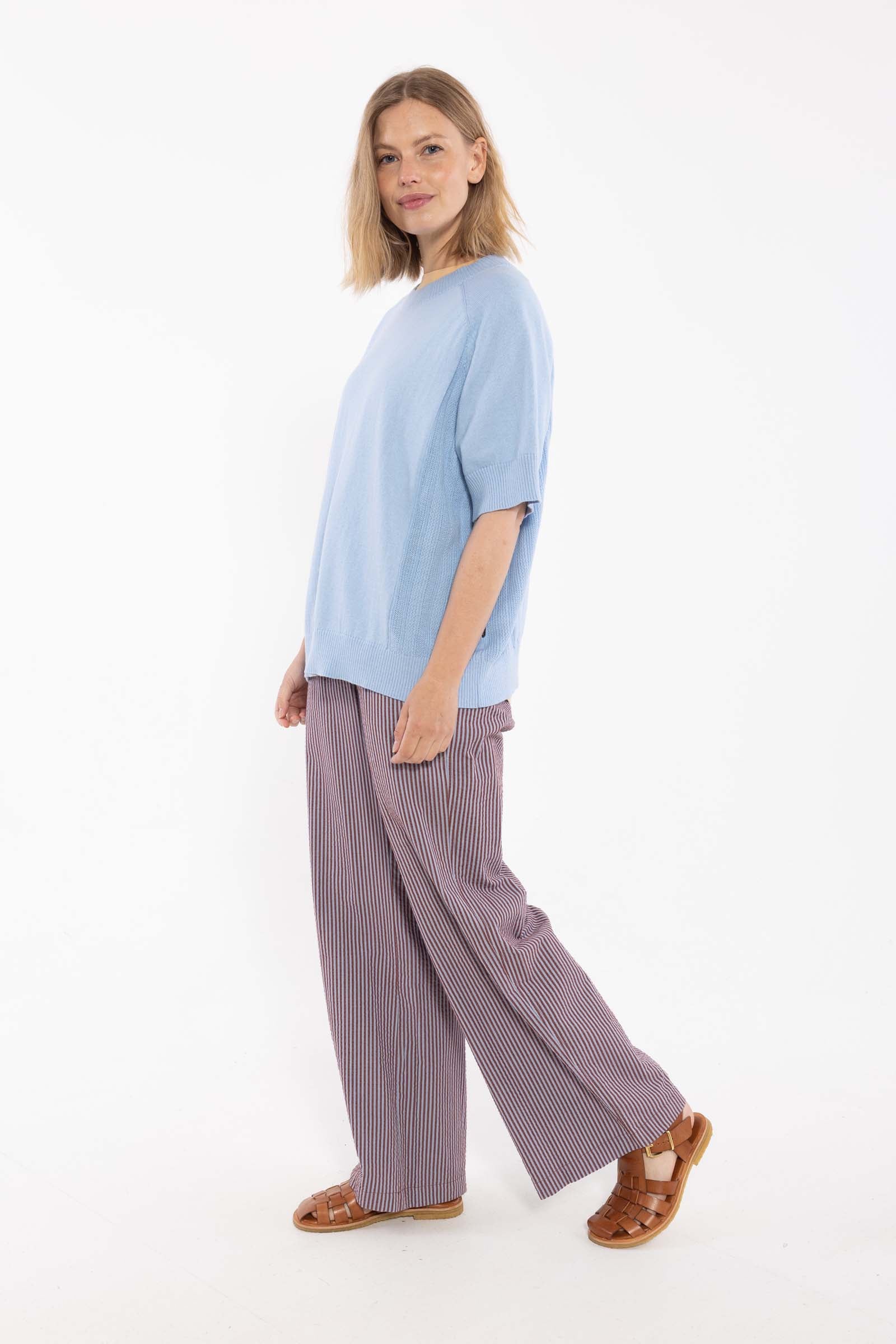 Sød himmelblå sweater til kvinder fra Danefæ