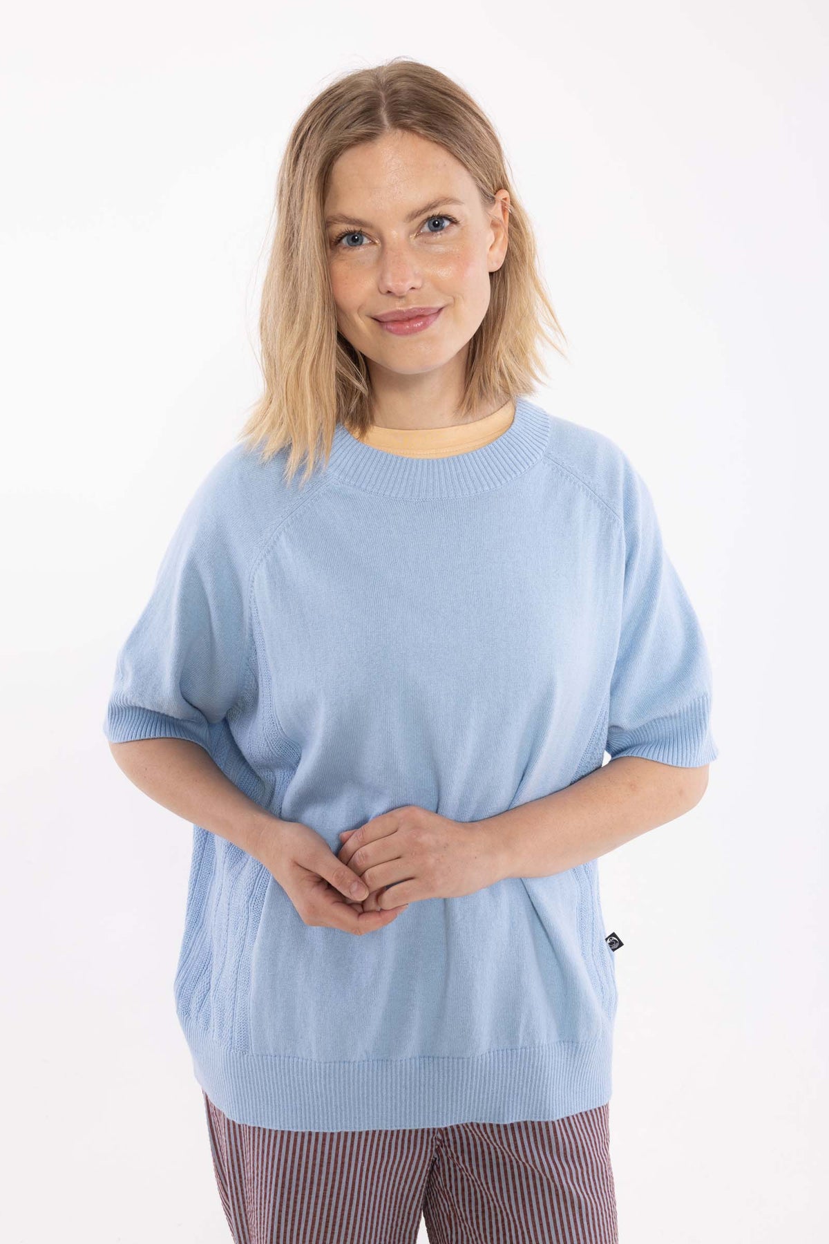 Sød himmelblå sweater til kvinder fra Danefæ