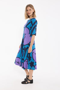 Daneviborg Interlock Dress Faded Blue POPPY
