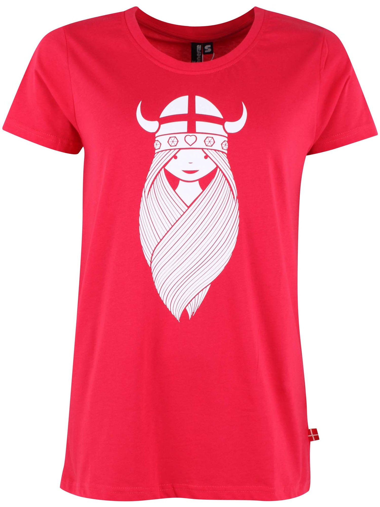 Danefavorito Tee Red FREJA ( white )