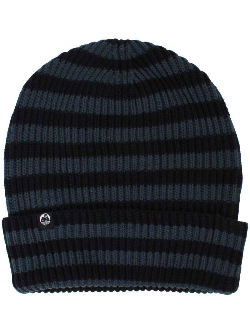 Danefolk Cotton Beanie Dk Slate/Black