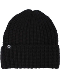 Dane Folklore Chunky Wool Beanie Black 