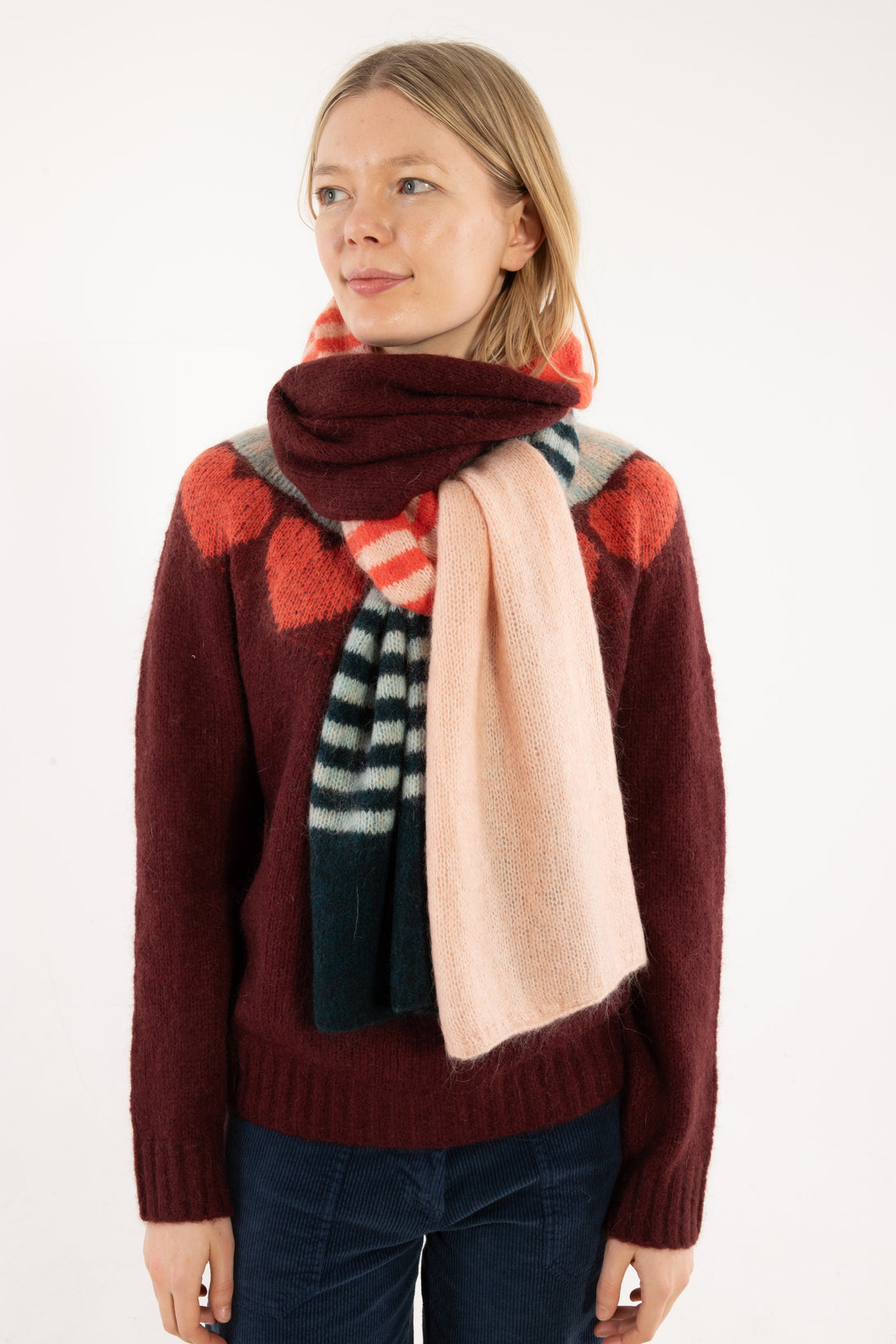 Danefrosty Wool Scarf Multi 25