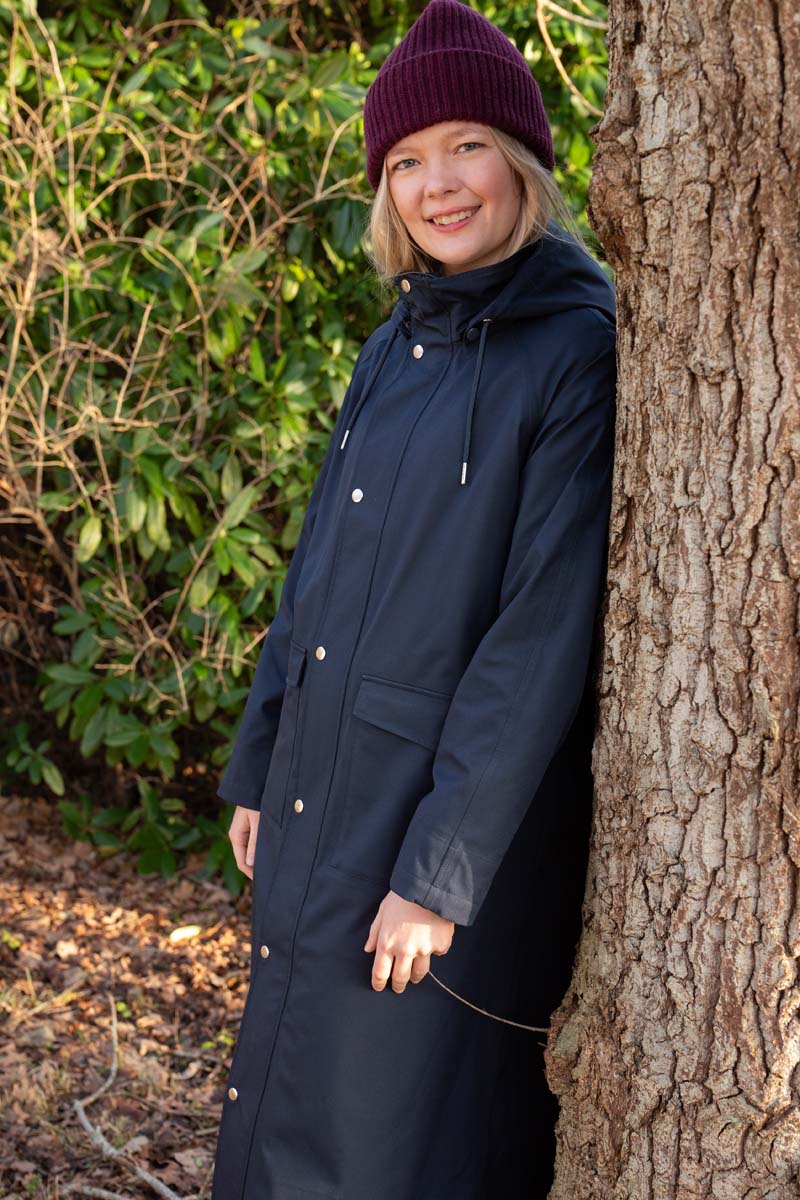 Danegarden Raincoat Dark Navy