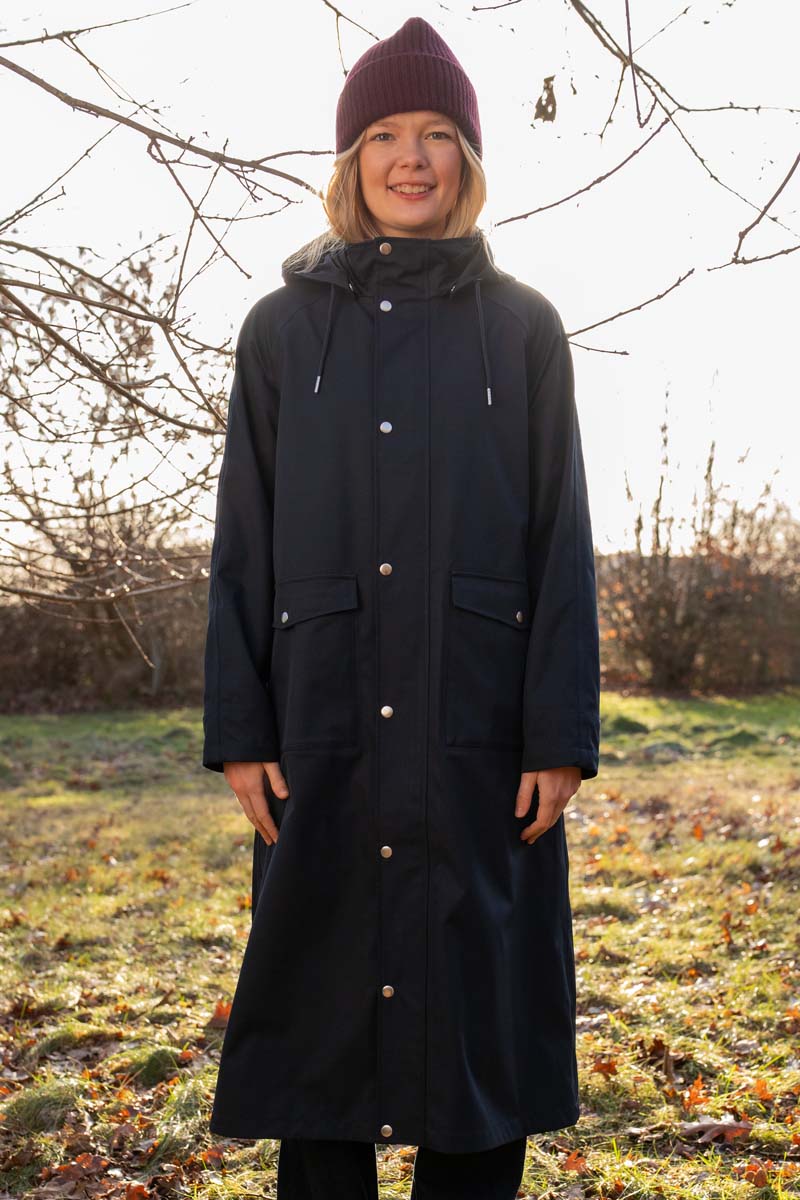 Danegarden Raincoat Dark Navy