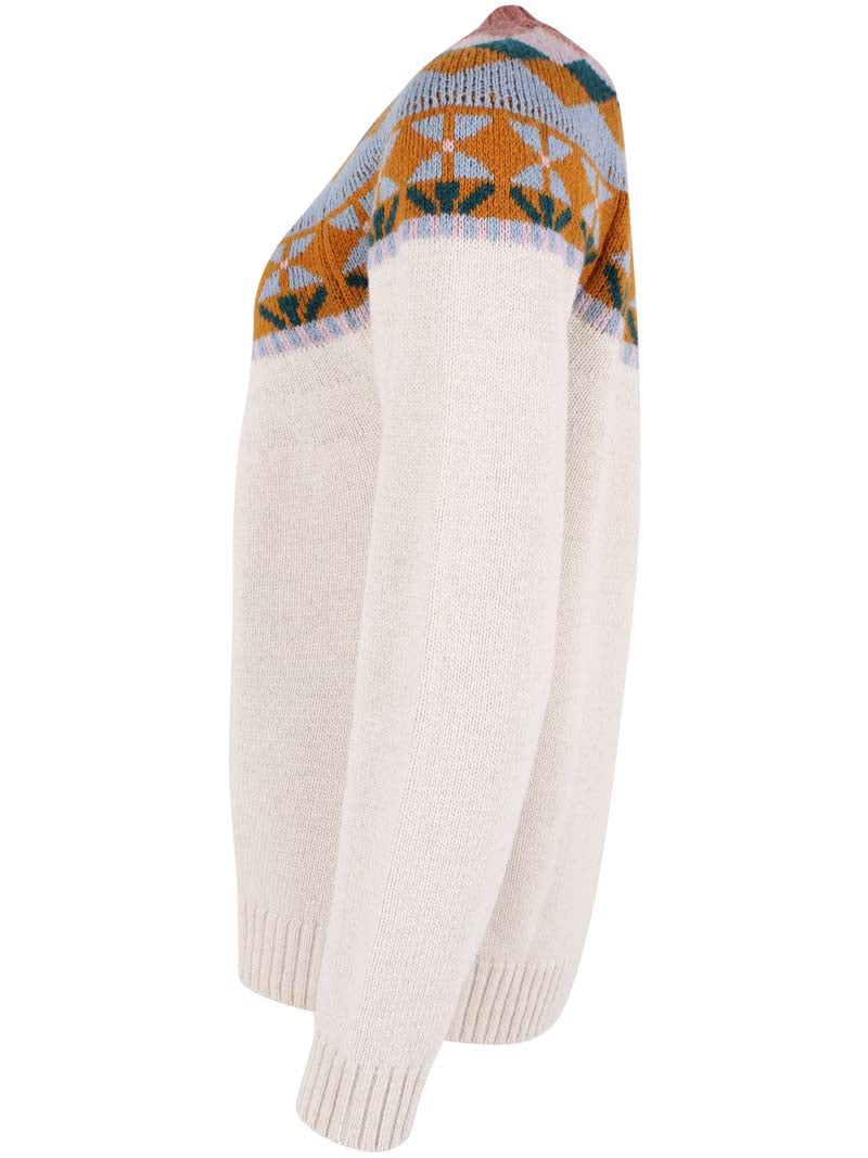 Daneglamping Wool Sweater Lt Beige 