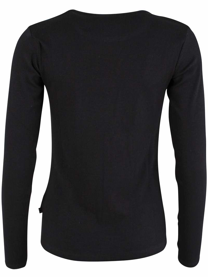 Danehero Ribbing Tee Black
