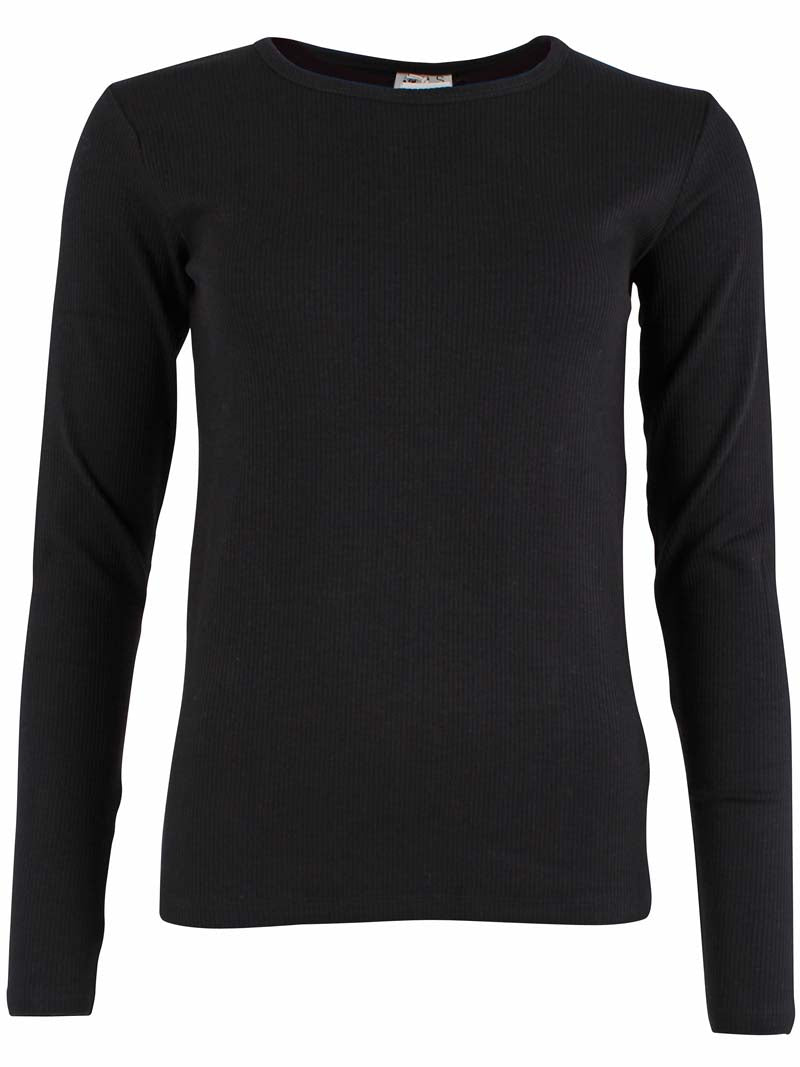 Danehero Ribbing Tee Black